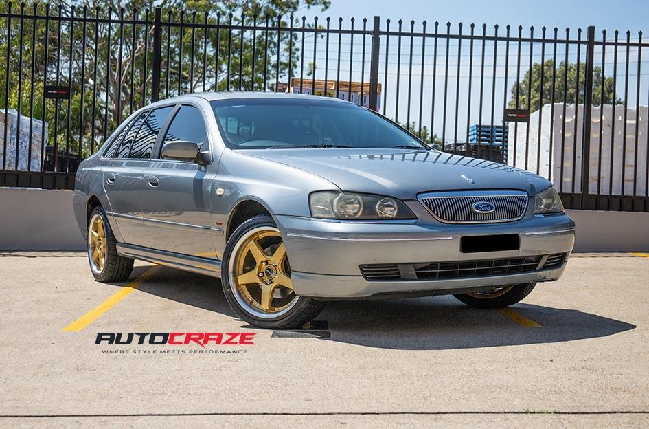 FORD FAIRLANE DETROIT GOLD MACHINED LIP